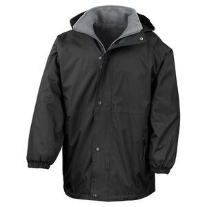 Result Unisex Adult StormDri 4000 Reversible Jacket / Black/Gray